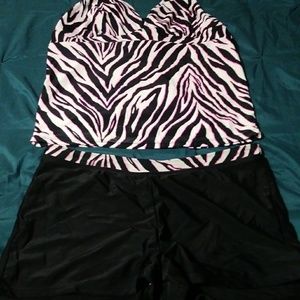 2 pc plus size swim suits